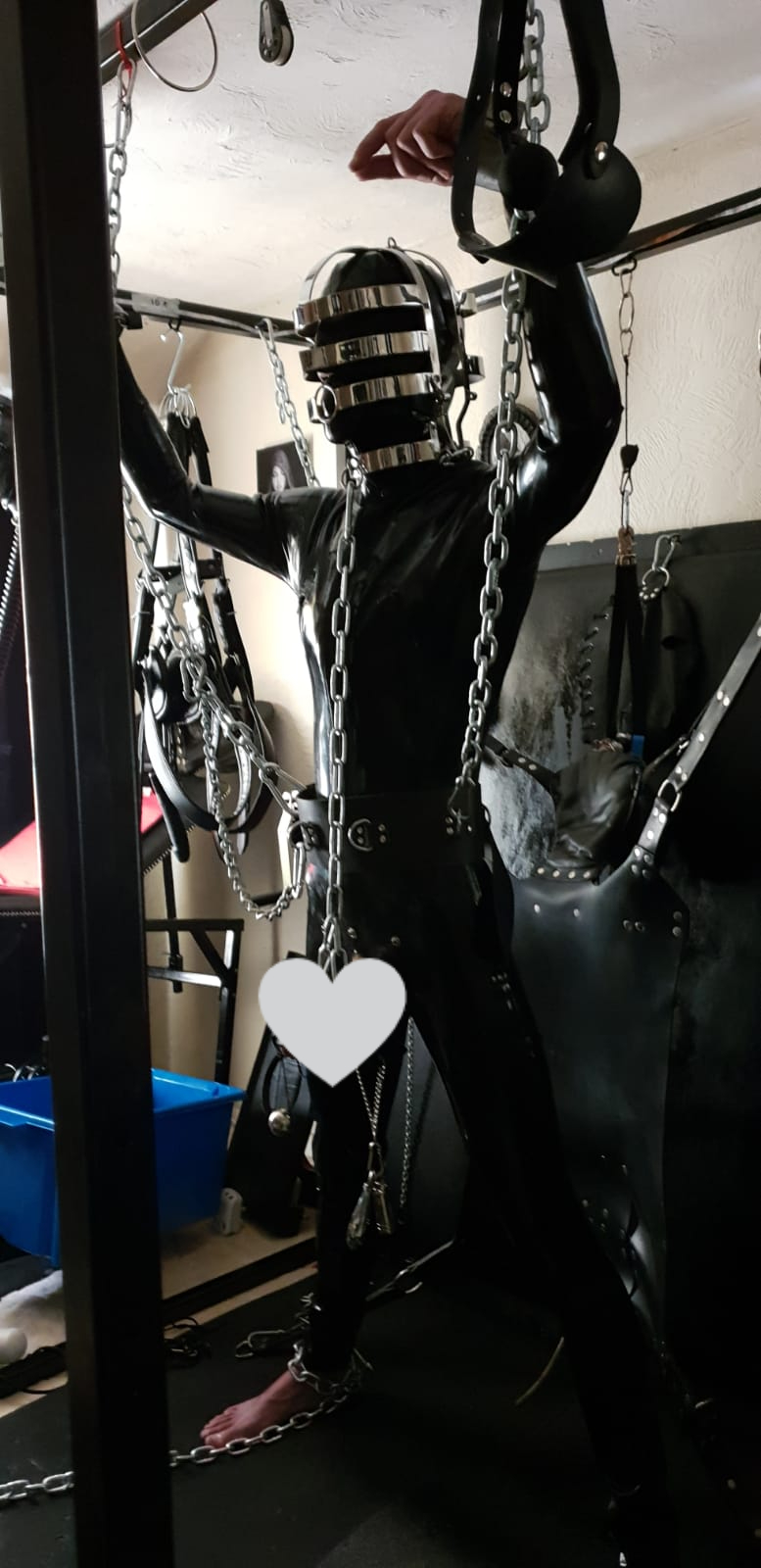 Mistress Raven Dominese - metal bondage